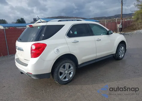 2015 Chevrolet Equinox Ltz из США, поврежденный, VIN 1GNFLHEK2FZ102986
